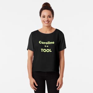 Caroline is a TOOL Tshirt design