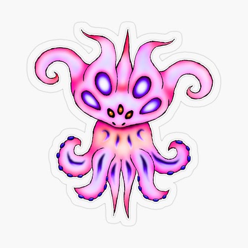 One of my creepy cuteling creature designs