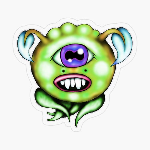One of my creepy cuteling creature designs