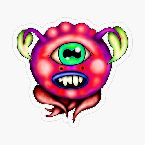One of my creepy cuteling creature designs