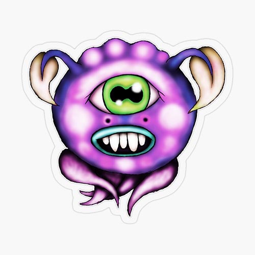 One of my creepy cuteling creature designs
