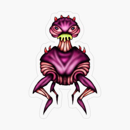 One of my creepy cuteling creature designs