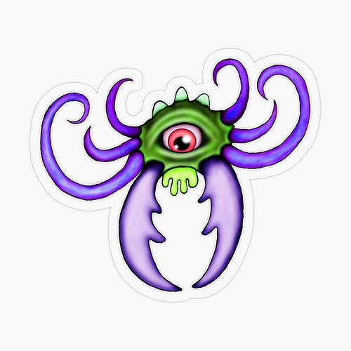 One of my creepy cuteling creature designs