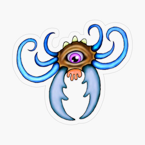 One of my creepy cuteling creature designs