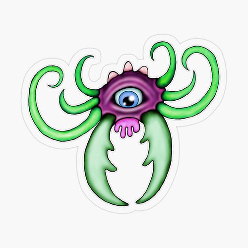One of my creepy cuteling creature designs