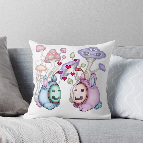 cute robotic bunny creatures