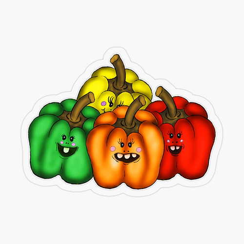 One of my vegetable design drawings