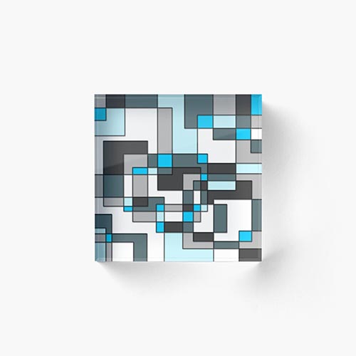 A variation of my abstract squares design