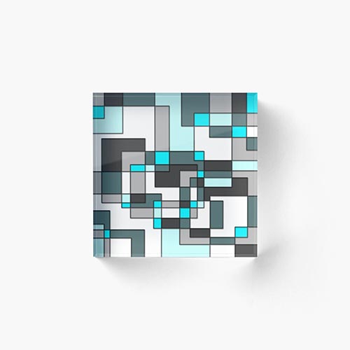 A variation of my abstract squares design